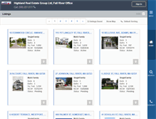 Tablet Screenshot of highlandrealestate.net